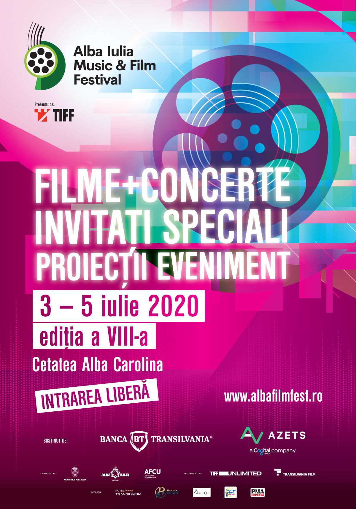 Reguli de access la evenimentele Alba Iulia Music and Film Festival 2020